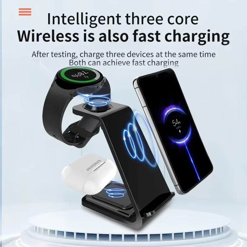 3-in-1 Fast Wireless Charging Dock